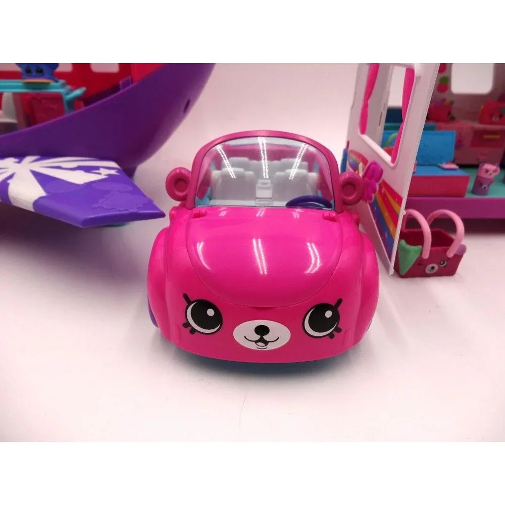 Shopkins air‎ Shoppies Dolls Air Skyanna's Jet Plane Airplane Camper and car